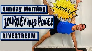 Sunday Morning Journey Into Power 60-Minute Baptiste Yoga Flow (Livestream Class!)
