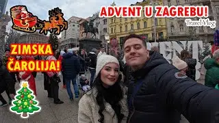 BILI SMO NA ADVENTU! 🎄| Zagreb Vlog 🇭🇷 #zagreb