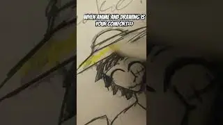 #comfort  #anime  #drawing