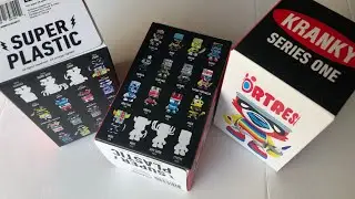 Kranky series 1 SuperPlastic blind box opening *3 nice figures
