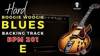MASTER your Boogie Woogie Blues with backing track - Jam in E