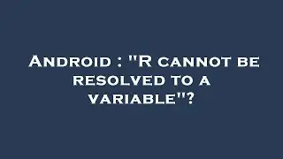 Android : 