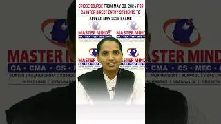 ENGLISH | BRIDGE COURSE FROM MAY 30 2024 FOR CA INTER DIRECT ENTRY STUDENTS TO APPEAR MAY 2025 EXAMS