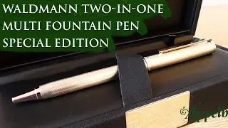 Waldmann Two-in-One Multi Fountain pen Special Edition Overview | Available at Appelboom