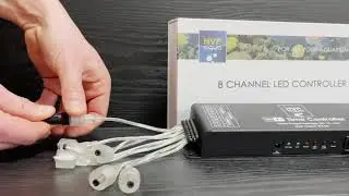 8 Kanal LED Beleuchtungscontroller (DEUTSCH)