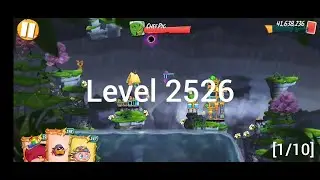 Angry Birds 2 level 2526 [Alternative solutions]