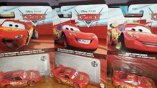Disney Mattel Cars - My Packaged Lightning McQueen Variants 2022-24 (+2008 Chase)-NoStallgiCollector