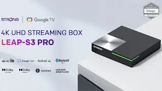 Bramka multimedialna STRONG Leap S3 Pro z Android TV Box, Android 12, 4 GB RAM i 32 GB ROM