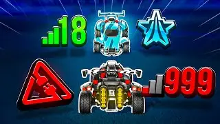 Can a Pro with 999 PING Beat a Plat in Rocket League?