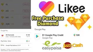 Likee App Diamond Purchase With Easypaisa Jazzcash Account | Free diamonds recharge 2022