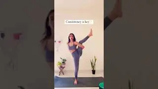 Consistency is the key #yoga #practice #consistency