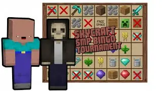 Bingo Showdown in SKYcraft SMP - Sheldo vs USMCsky Round 1 #minecraft #minecraftbingo #minigames