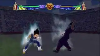 Dragonball Z Budokai 3 HD - Vegeta vs Advanced World Tournament (with more epic music!!)