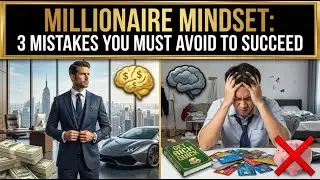 Millionaire Mindset: 3 Mistakes You Must Avoid to Succeed