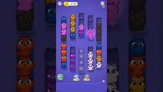 Kitty Sort: Twisted Tails Level 319 | Funny Games