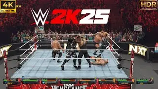 WWE 2K25 4K HDR | Royal Rumble Match 👑 30 Superstars Battle for Glory | No Commentary
