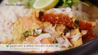 Eggplant and Sweet Potato Curry