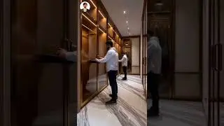 modern walk-In wardrobe Interior
