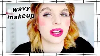Full Face of WAVY Makeup 🌊💄 | Instagram Beauty Trends