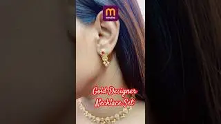 Gold Designer Necklace Set from Meesho 😍 Under Budget Luxury Jewellery Haul | @Meesho