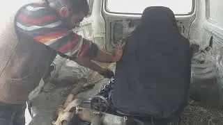 hundai h100 dağdda motor sökümü