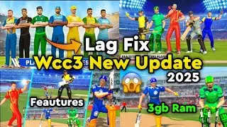 WCC3 New Update🤯| Ultimate Feautures | Unlocked | Lag Fix Problem Solved | 3gb Ram Device Support