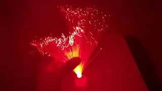 Fiber optic light lamp