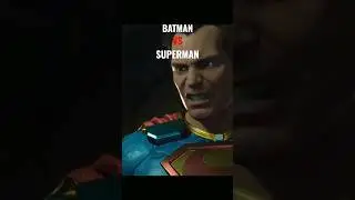 BATMAN vs SUPERMAN | INJUSTICE 2 ON PS5 #shorts #batmanvssuperman #dagger9
