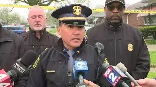 Michigan State Police provide update after trooper shot in Detroit