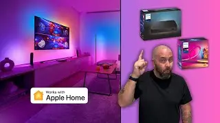 Apple HomeKit: блок синхронизации Philips Hue Play HDMI и градиентная светодиодная лента Philips Hue!