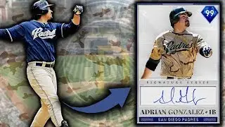 *99* ADRIAN GONZALEZ DEBUT! GLITCHIEST FIRST BASEMEN? MLB THE SHOW 19 RANKED SEASONS DIAMOND DYNASTY