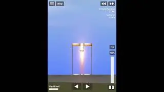 First stage engine test #SpaceZone #shorts