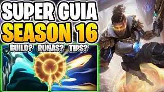 GUIA DE LUCIAN SEASON 16 | COMO JUGAR LUCIAN ADC FACIL Y RAPIDO | BUILD, RUNAS, CONSEJOS, TIPS, MAS