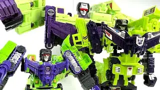 Transformers Devastator Quick Look - G1 vs Studio Series 86 Chefatron Review