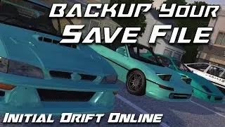 BACKUP YOUR IDO SAVE FILE! - Initial Drift Online Tutorial