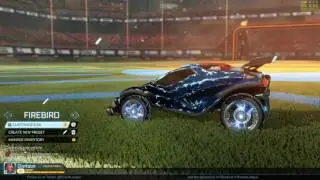 UltraHD Rocket League - Heatwave, Lightning Wheels on a Blue Octane ZSR Certified