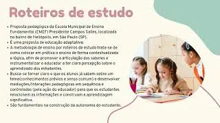 S&iacute;ntese cap.10- Metodologia Ativa: Roteiros de estudo