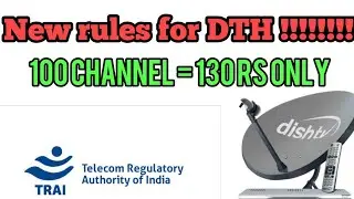 TRAI new rules for DTH