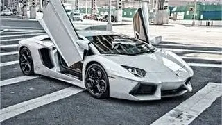 Lamborghini Aventador, seized by police