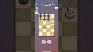 Pocket Chess Snake Level 13 - Pawn mate #snakechallenge  #pocketchess  #chesspuzzles   #chessboards