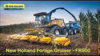 New Holland Forage Harvester FR 500 - Silage Solution