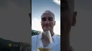 Italian champagne his different🍾 🥂 #chirocouple #engagement #wedding #funny