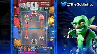 Clash Royale TV Ranked: GuaNek #31 vs AppleThief #106 Legendary Arena 11 Highlights