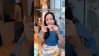 Honest review on the Ladur&eacute;e macarons and drinks 🥐 #laduree #macaron #drinks #frenchfood #bgctaguig