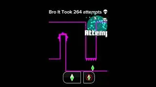 Playing Geometry Dash SubZeros Nock Em Practice Mode (Very Hard)