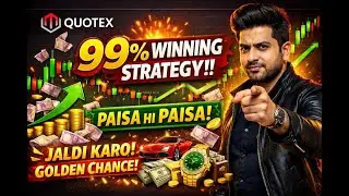 &ldquo;Quotex Strategy जिसने Sabko Shock Kar Diya 😱 | 99% Winning Setup&rdquo;