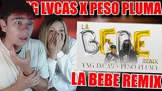 🇨🇱 REACCIÓN CON MI HERMANA A Yng Lvcas & Peso Pluma - La Bebe (Remix) [Video Oficial]