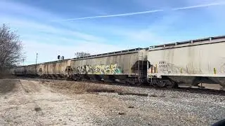 NS 123 clears Muncie with OLS(GP59E) trailing 5th 