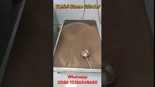 80 type tahini grinder contact me to know more details.#foodmachine #grinder #tahini traditionalmill
