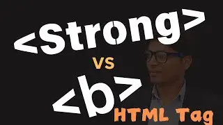 Difference between bold tag and strong tag || html tutorials #coding #htmltutorial #webdevelopment